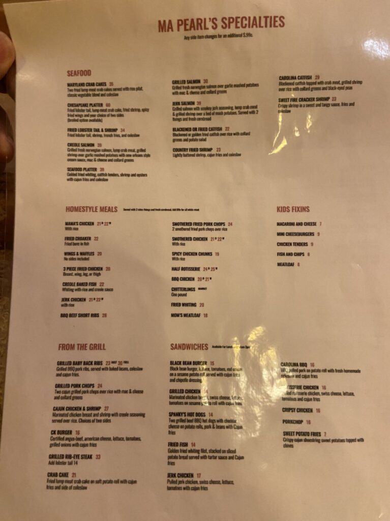 Carolina Kitchen Bar & Grill Menu 8